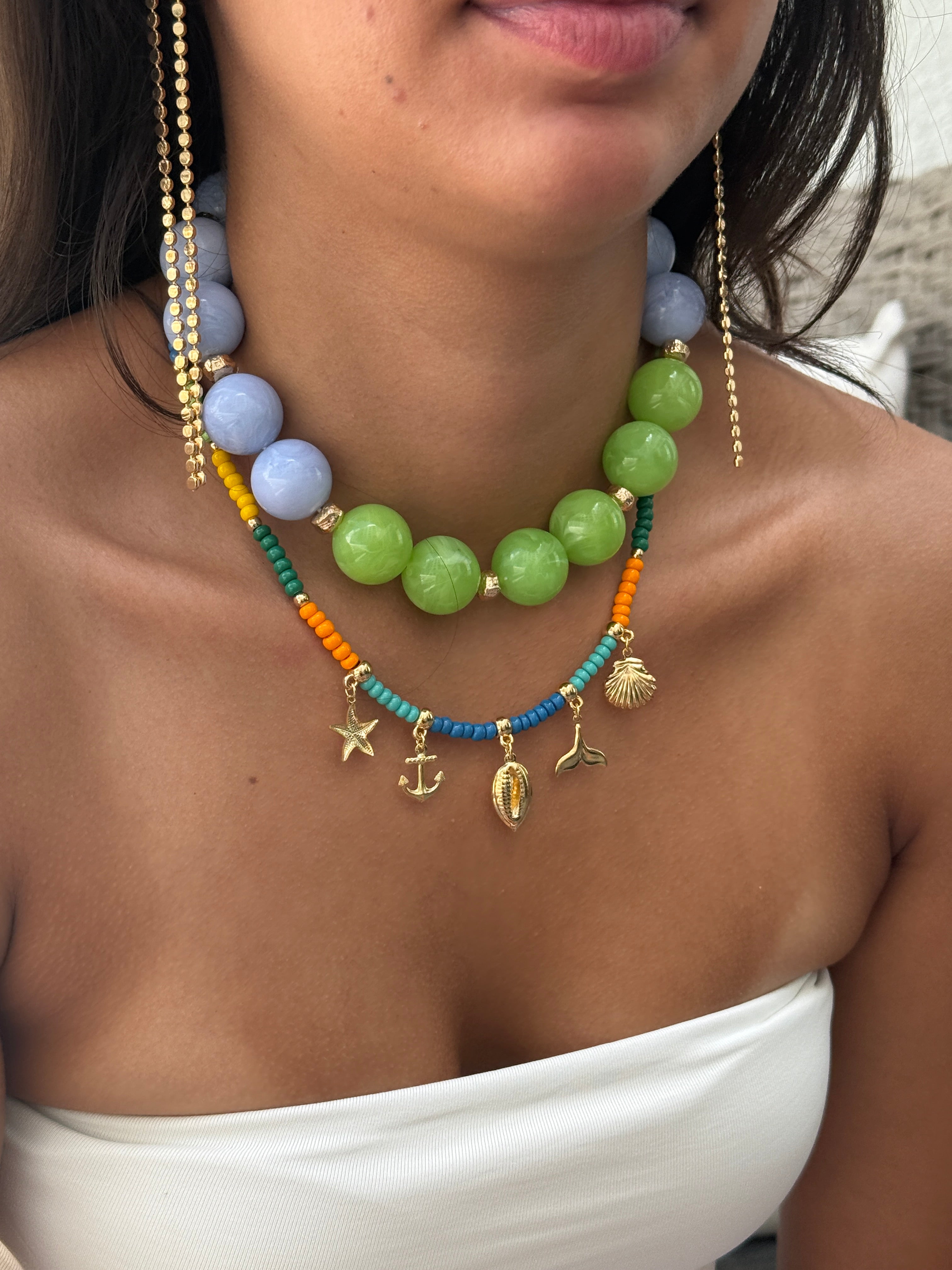 Ocean Charm Necklace