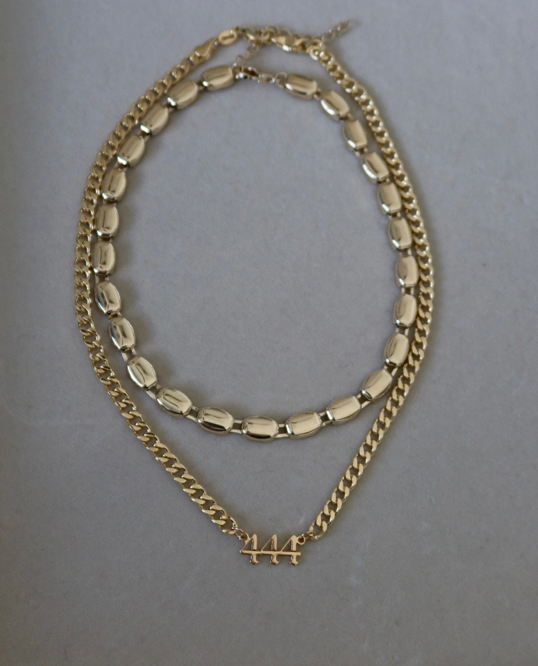 ANGEL NUMBER 444 NECKLACE
