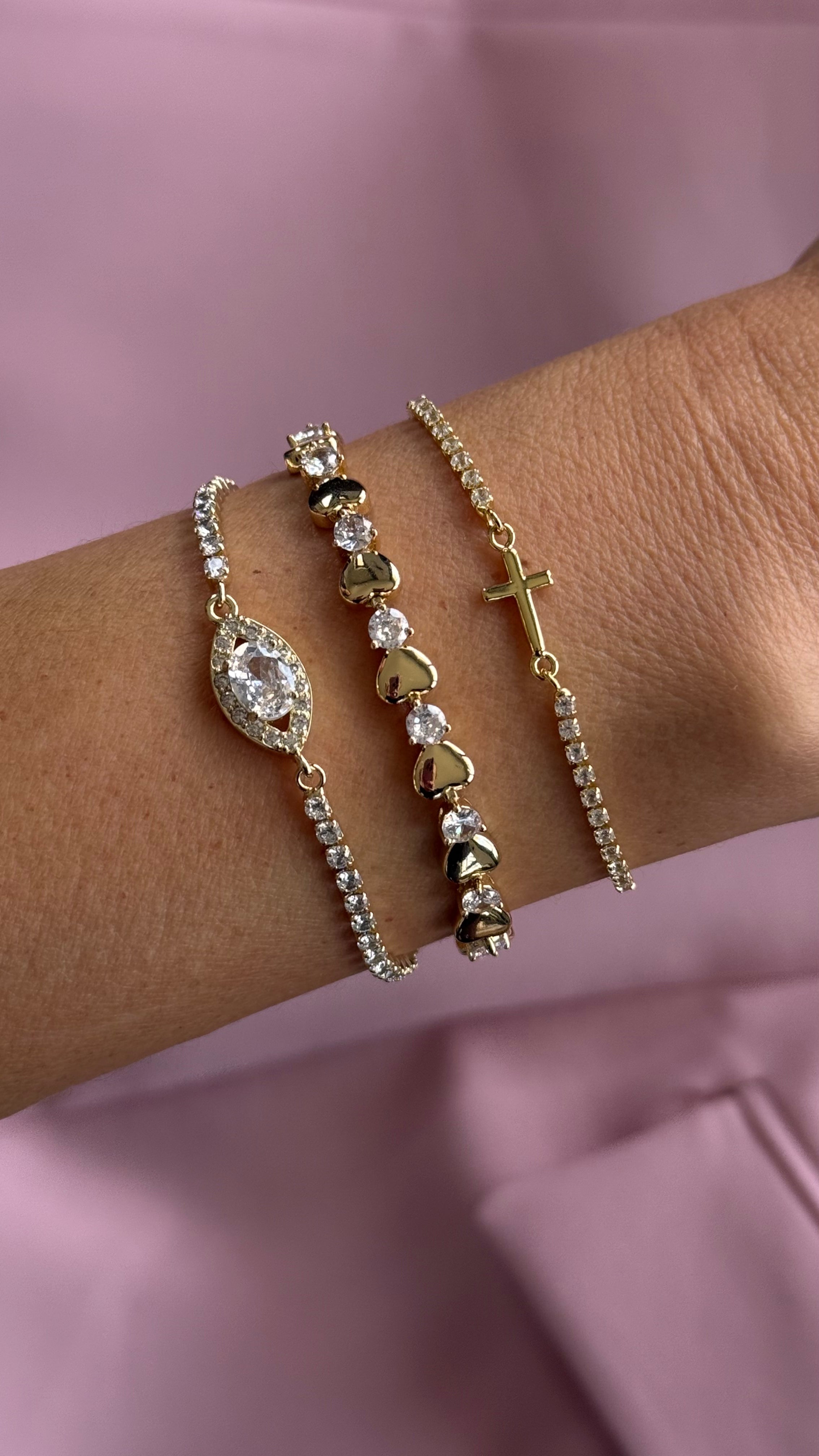 CUPID TENNIS BRACELET