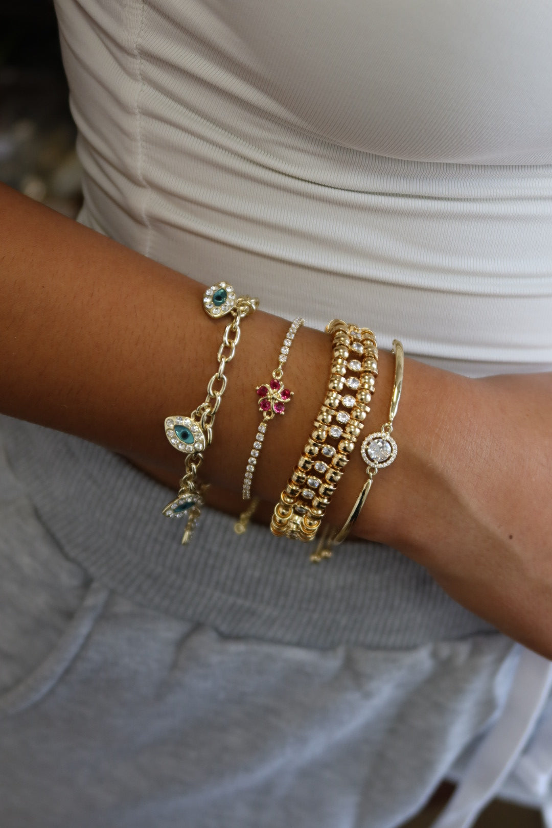 SUNDIAL BOLO BRACELET