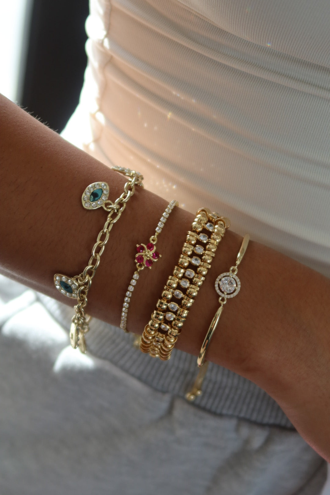 SUNDIAL BOLO BRACELET