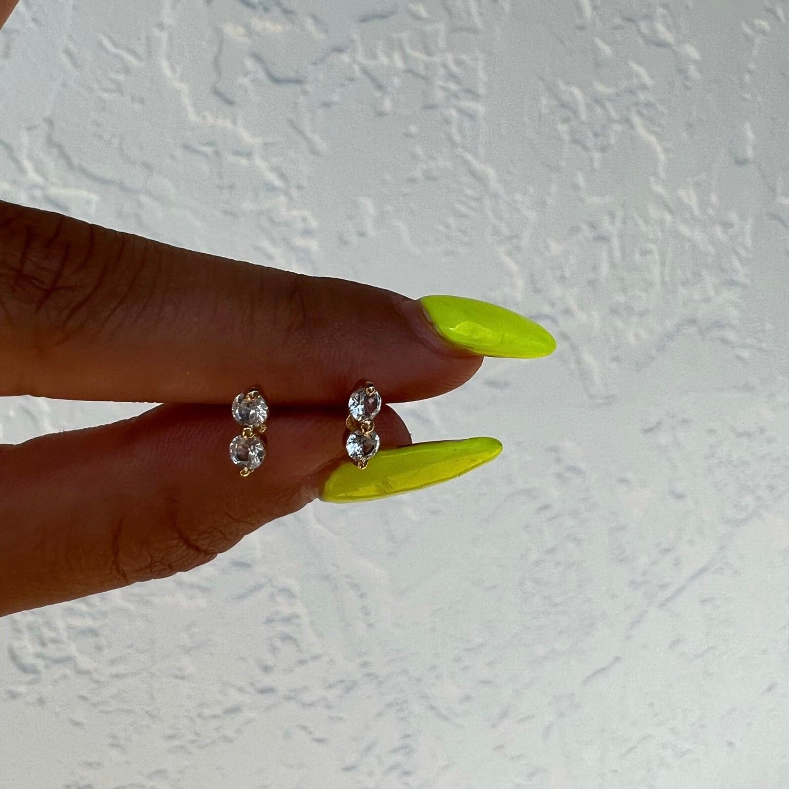 INFINITY DIAMOND STUDS