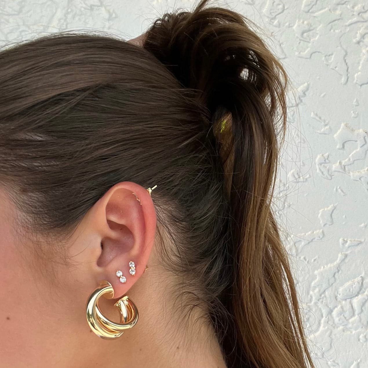 Perfect Duo Hoops