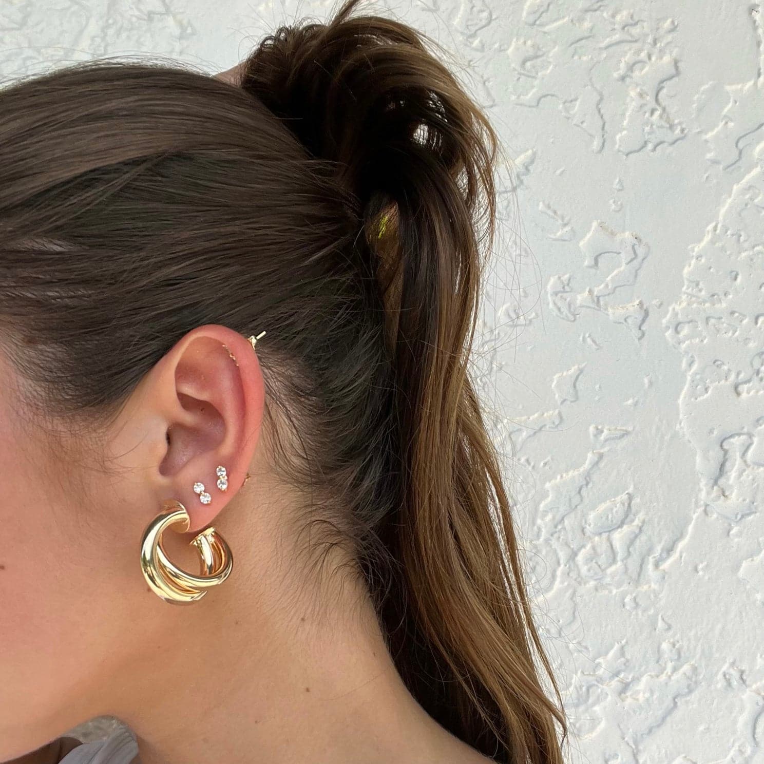 Perfect Duo Hoops