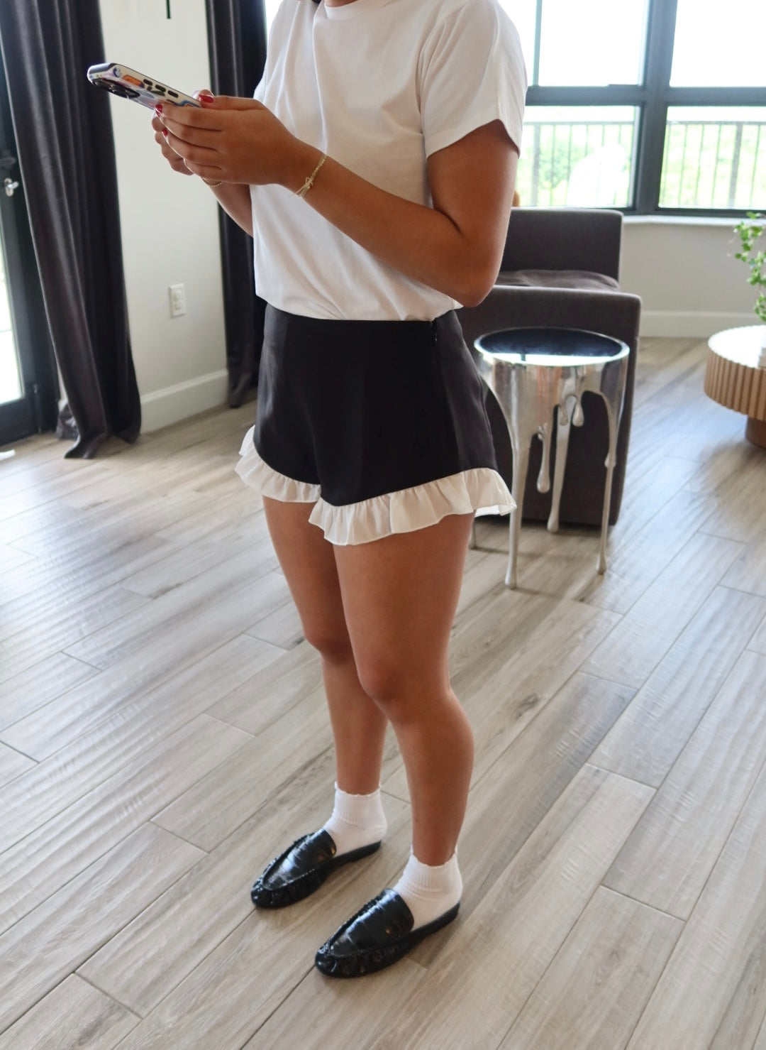 Ari Ruffle Shorts