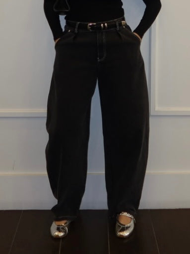 Cotton Barrel Pant