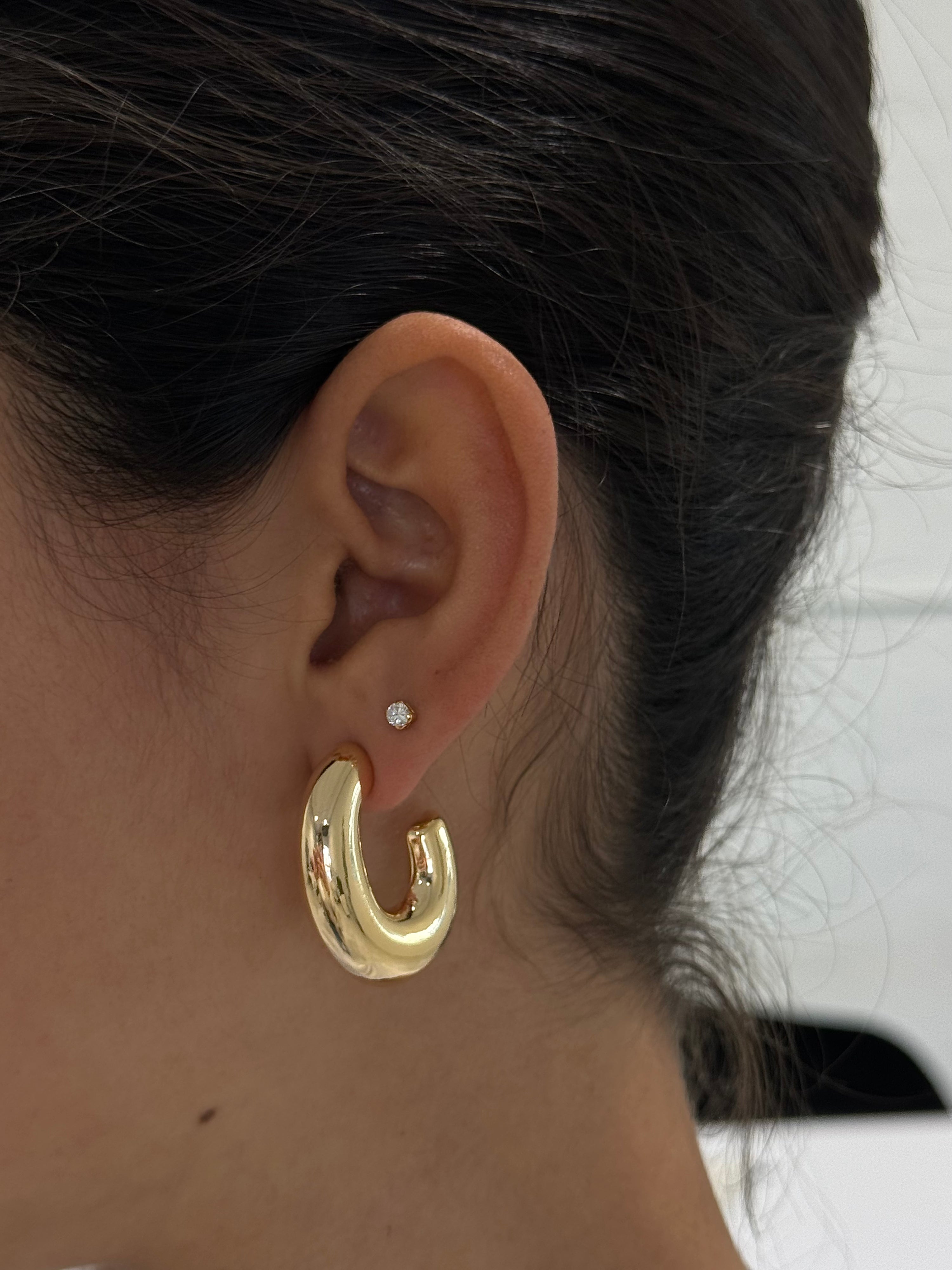 Thick Ass Oval Hoops