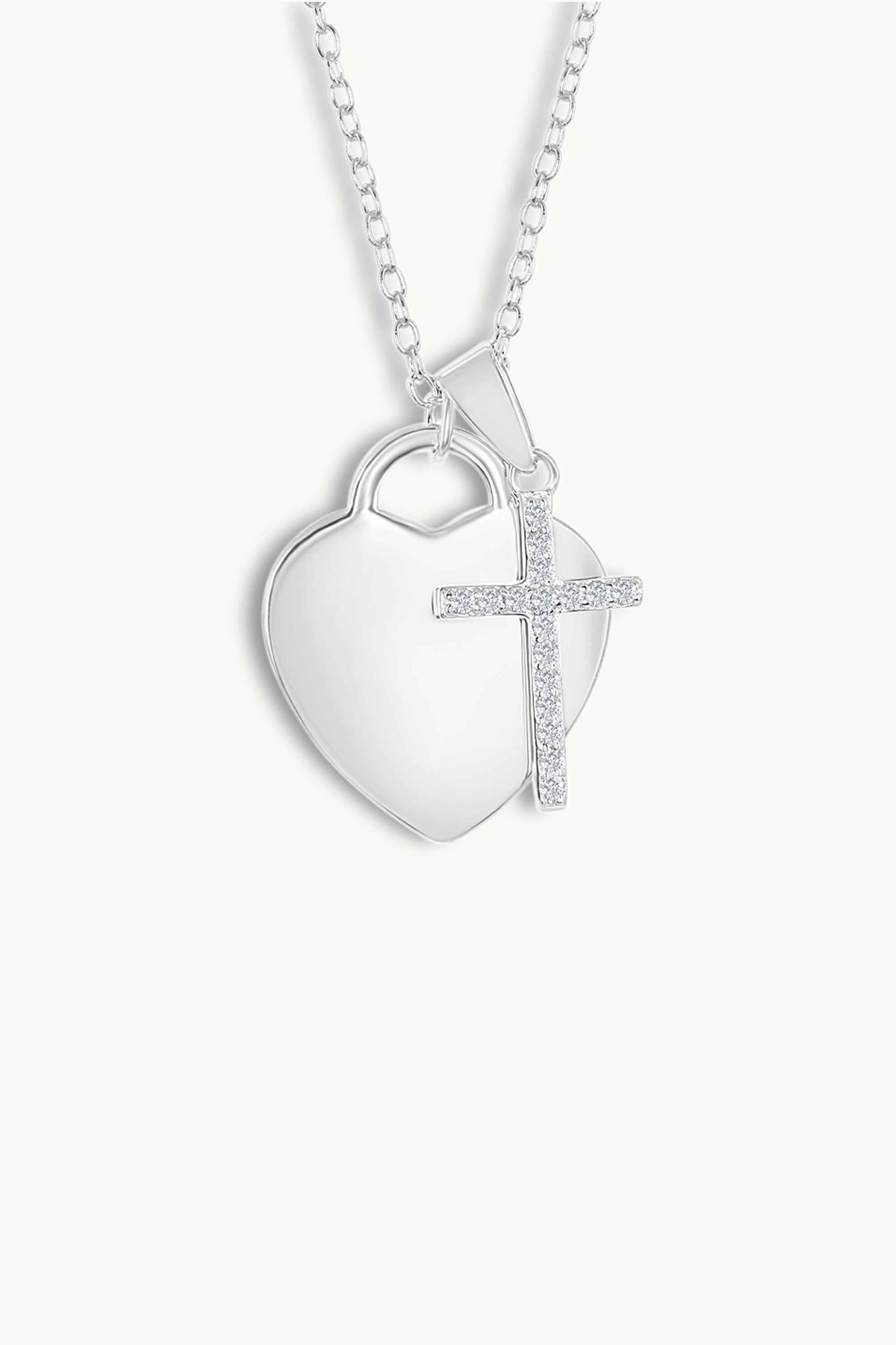 HEART & HALO NECKLACE