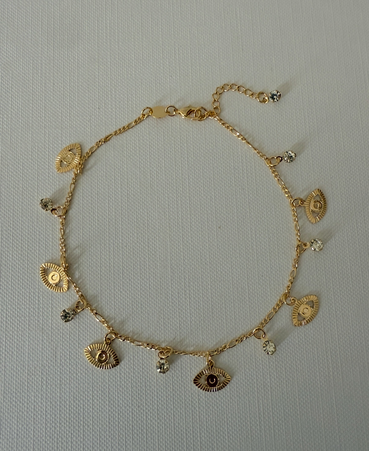 GOOD VIBES CHARM ANKLET