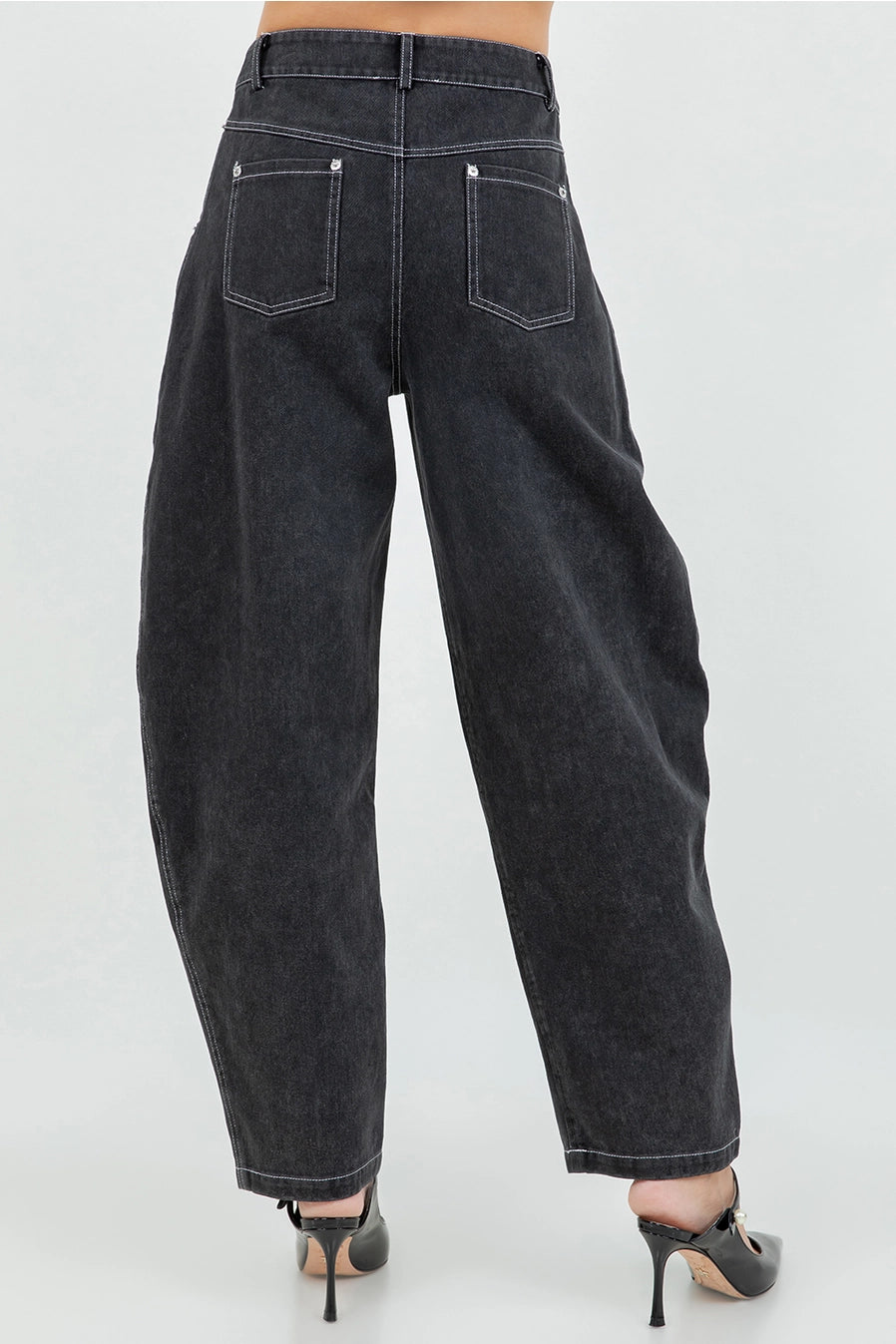 Cotton Barrel Pant