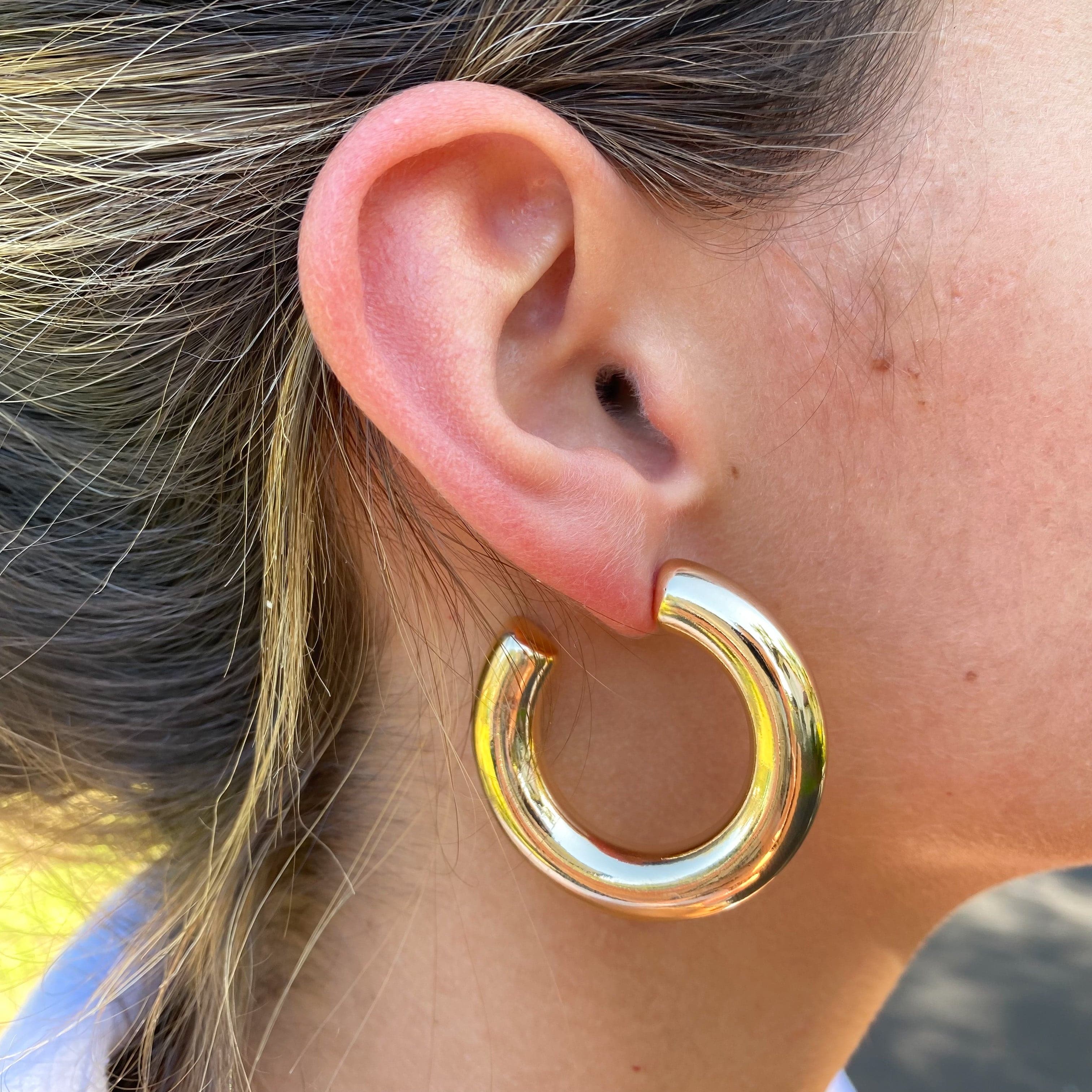 Chunky Half Hoops - Kasa Karly